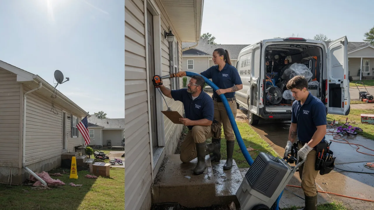 Ceiling Water Damage Restoration in Ackworth, IA near me